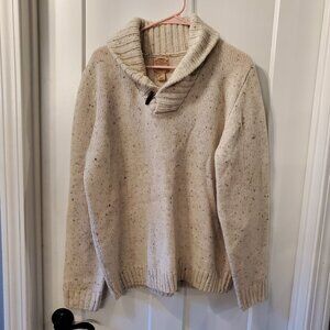 Telluride Clothing Company Men's Large Wool Blend Sweater Elbow Patch
